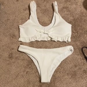 White bikini